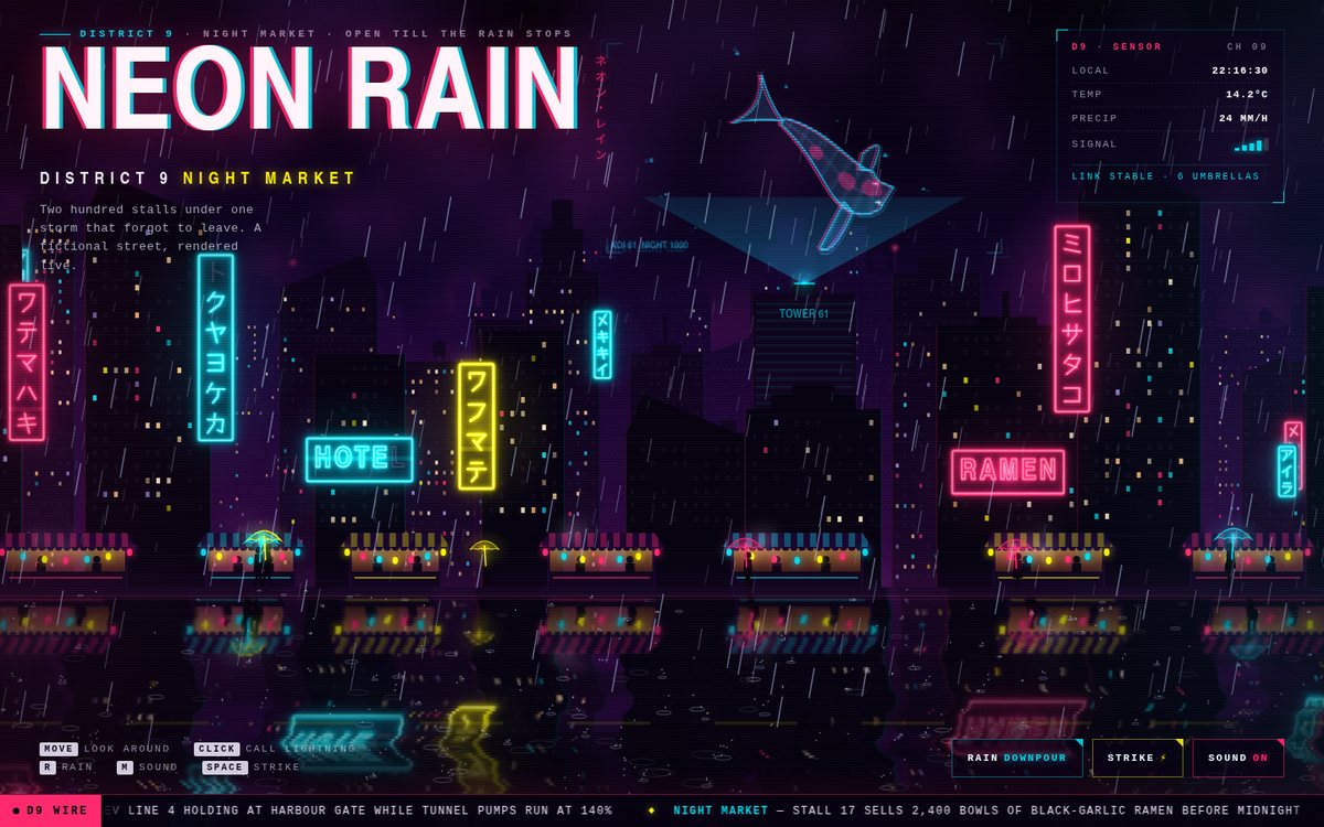 Preview of Neon Rain