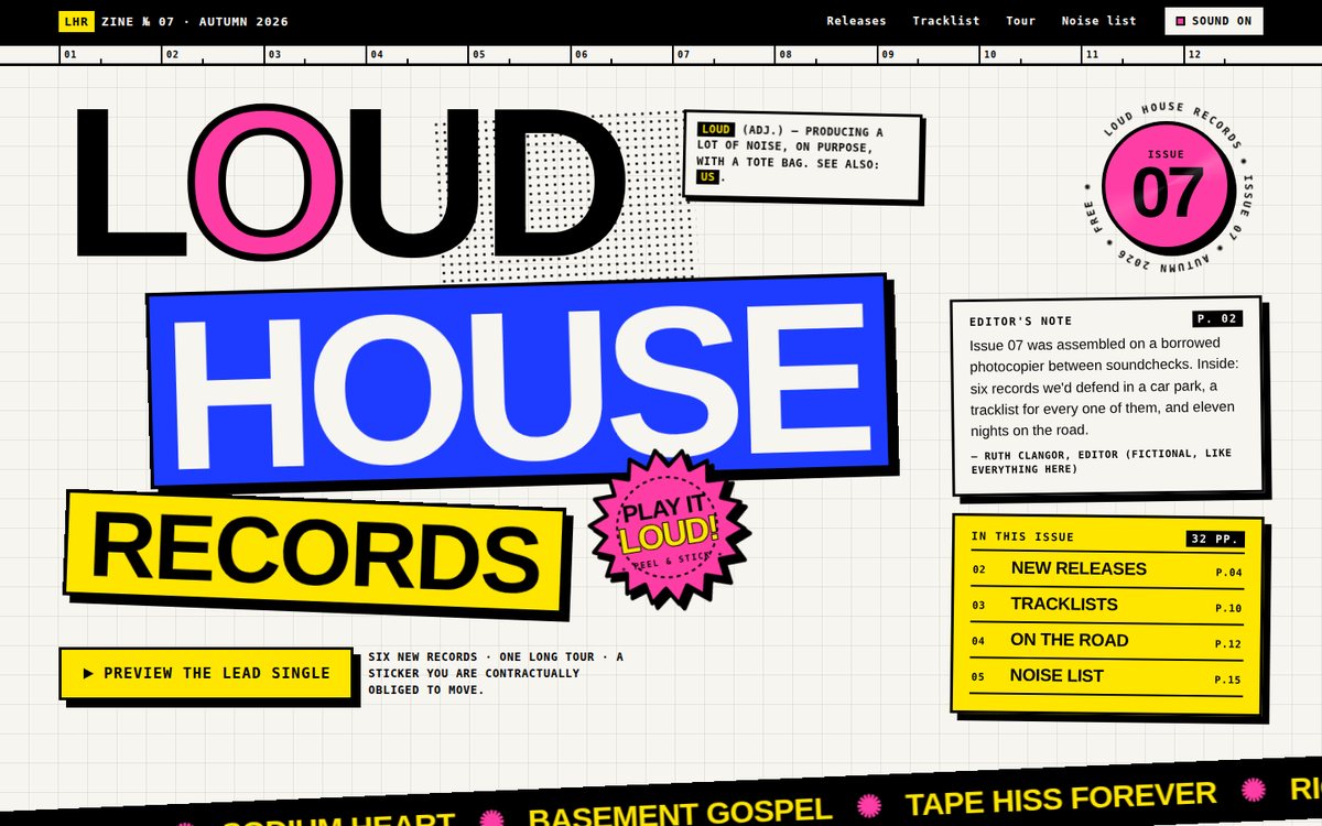 Preview of Loud House Records — Issue 07