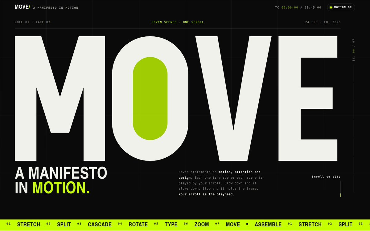 Preview of MOVE — A Manifesto in Motion