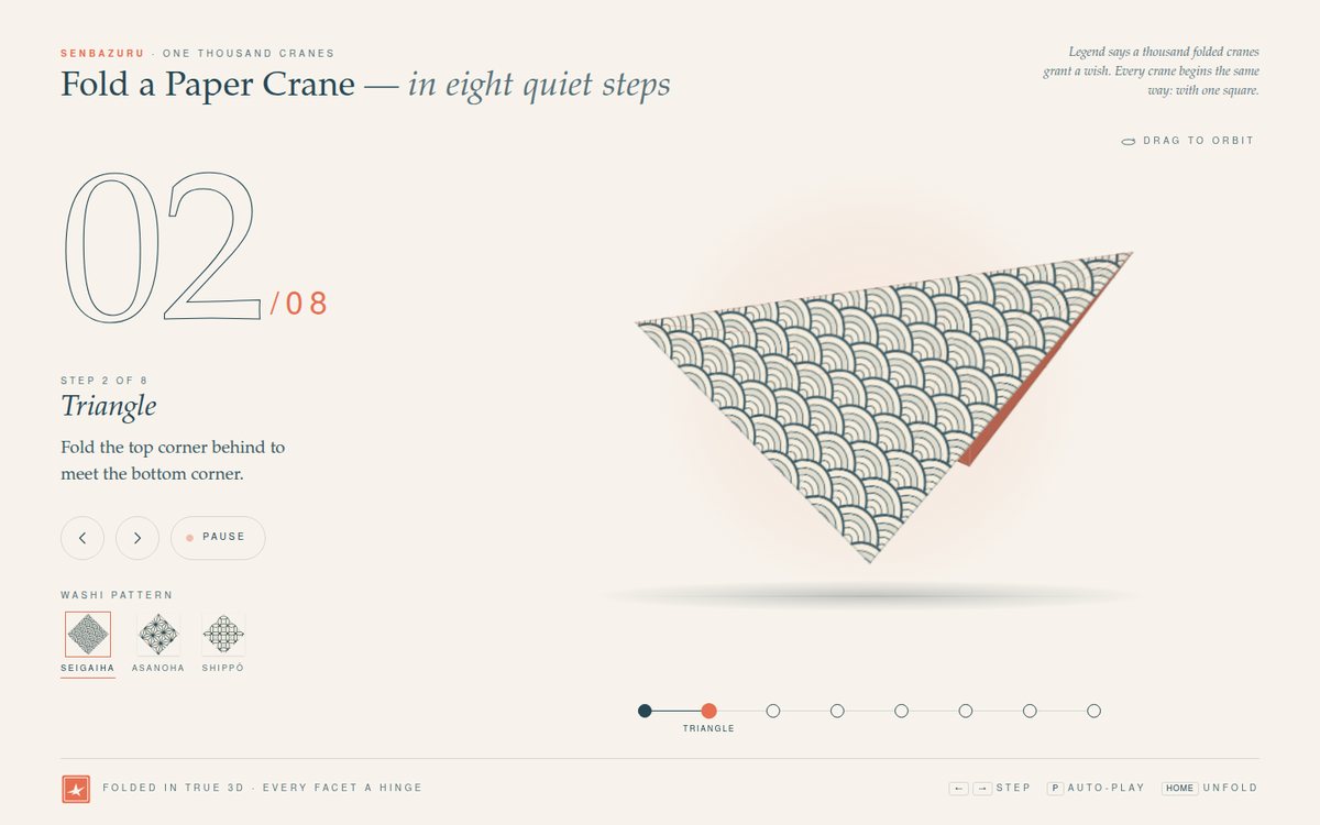 Preview of Senbazuru — Fold a Paper Crane