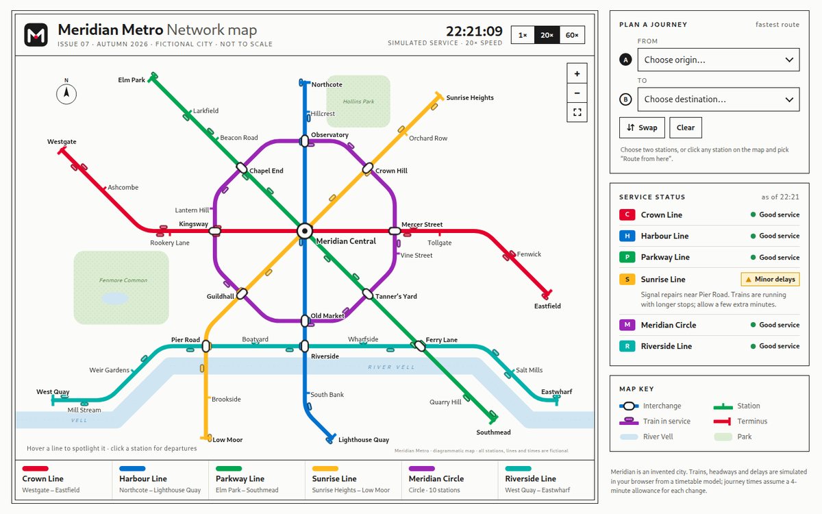 Preview of Meridian Metro