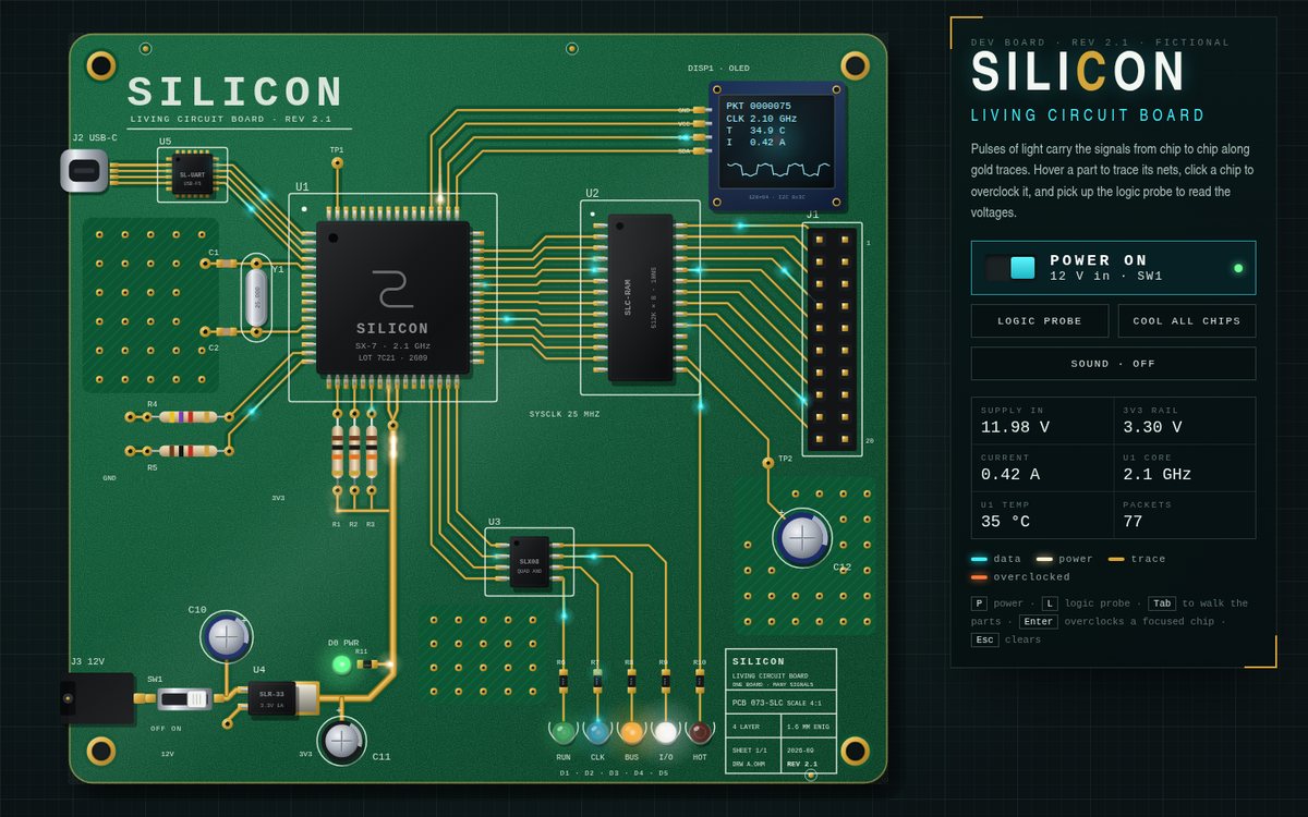Preview of Silicon — Living Circuit Board