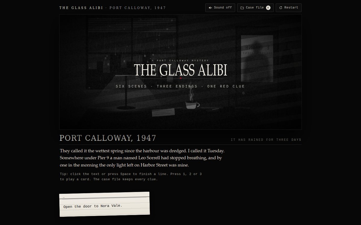 Preview of The Glass Alibi