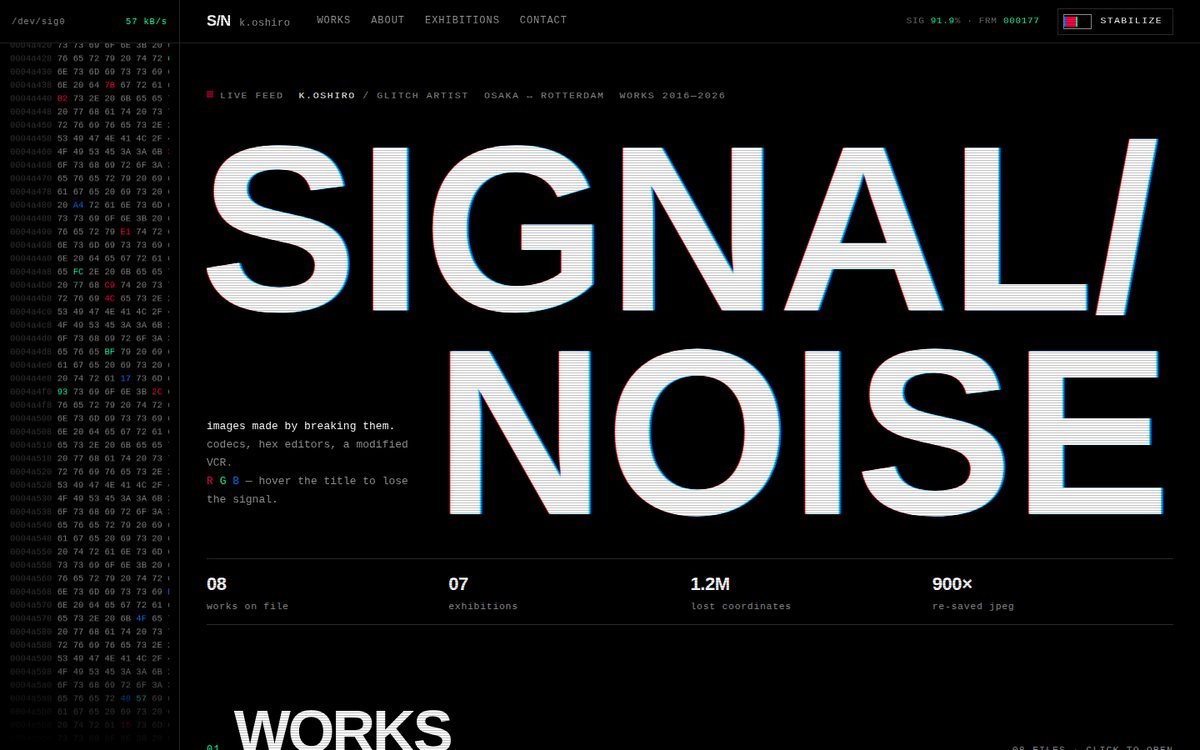 Preview of SIGNAL/NOISE