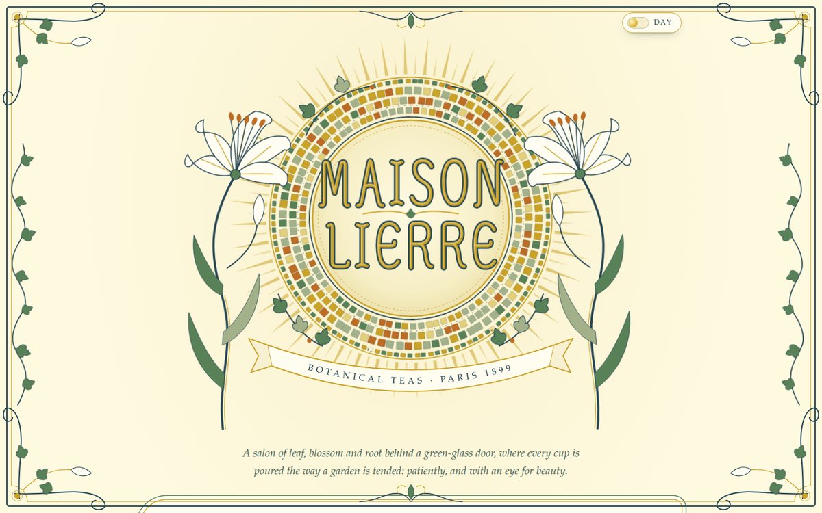 Preview of Maison Lierre — Paris 1899
