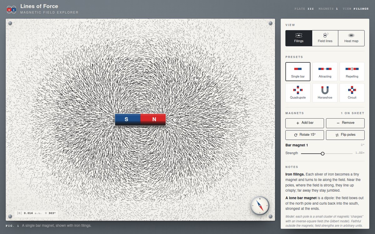 Preview of Lines of Force — Magnetic Field Explorer